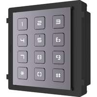 Hikvision KD8 Series Modular Video Intercom Keypad Black Surface Mount